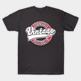 Townsville australia vintage style logo T-Shirt